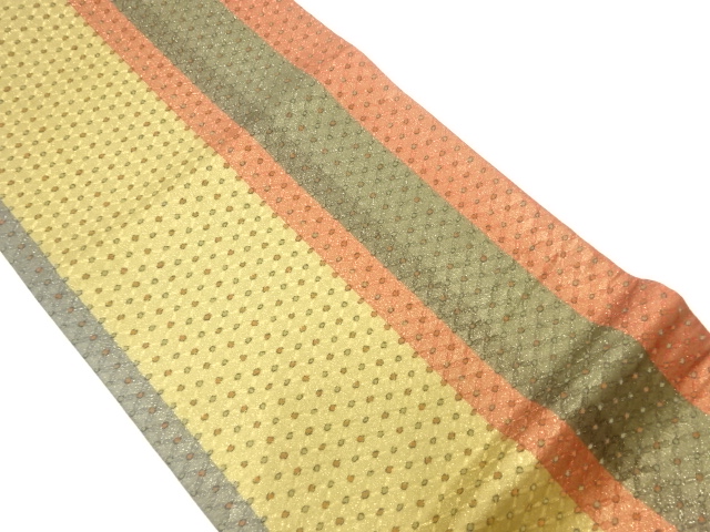 JAPANESE FUKURO OBI / WOVEN DOTS